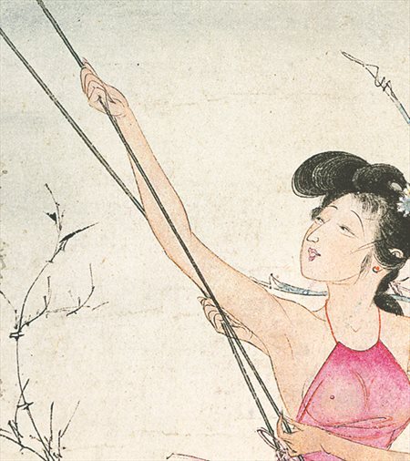 柘城-胡也佛的仕女画和最知名的金瓶梅秘戏图