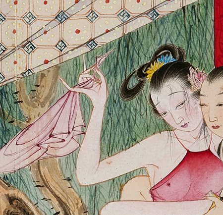 柘城-迫于无奈胡也佛画出《金瓶梅秘戏图》，却因此成名，其绘画价值不可估量